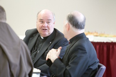 Meeting of Religious Superiors of Men, March 15, 2012. Photo by Gregory L. Tracy, The Pilot