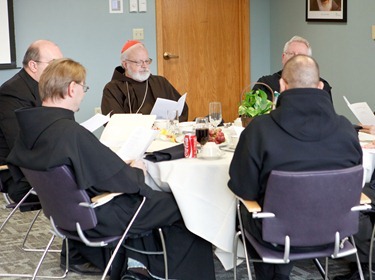 Meeting of Religious Superiors of Men, March 15, 2012. Photo by Gregory L. Tracy, The Pilot