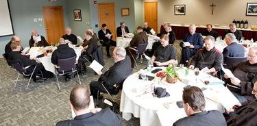 Meeting of Religious Superiors of Men, March 15, 2012. Photo by Gregory L. Tracy, The Pilot