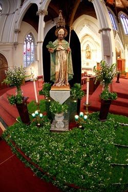 St. Patrick's Day Mass 2012, Cathedral of the Holy Cross. Pilot photo by Gregory L. Tracy