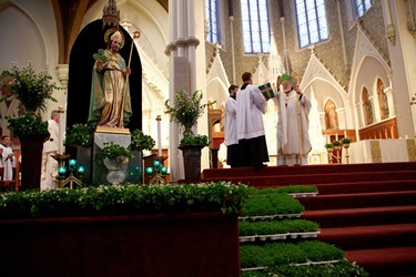 St. Patrick's Day Mass 2012, Cathedral of the Holy Cross. Pilot photo by Gregory L. Tracy