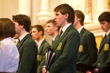 St. Patrick's Day Mass 2012, Cathedral of the Holy Cross. Pilot photo by Gregory L. Tracy