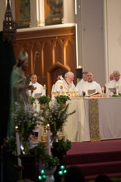 St. Patrick's Day Mass 2012, Cathedral of the Holy Cross. Pilot photo by Gregory L. Tracy