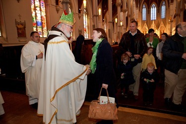 St. Patrick's Day Mass 2012, Cathedral of the Holy Cross. Pilot photo by Gregory L. Tracy