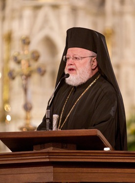 Cardinal O’Malley celebrates the Chrism Mass April 3 at the Cathedral of the Holy Cross.  At the Mass, sacred oils are blessed that will be used in parishes for sacraments throughout the coming year.  Traditionally, the day is also an occasion to celebrate priestly fraternity. Pilot photo by Gregory L. Tracy