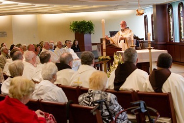 Mass for jubilarian priests, Archdiocese of Boston Pastoral Center, May 9, 2012. Photo by Gregory L. Tracy, The Pilot