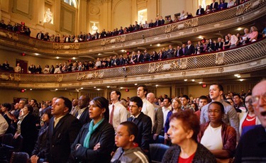 "Suffering of the Innocents, a Symphonic Homage and Prayer" performed at Boston Symphony Hall May 6, 2012. Photo by Gregory L. Tracy