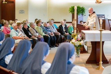 Mass with new superiors of Women Religious May 23, 2012. Pilot photo by Gregory L. Tracy