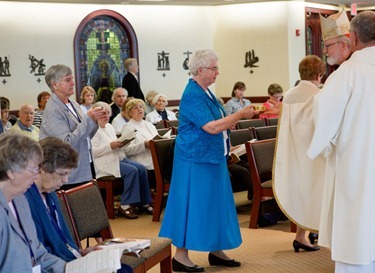 Mass with new superiors of Women Religious May 23, 2012. Pilot photo by Gregory L. Tracy