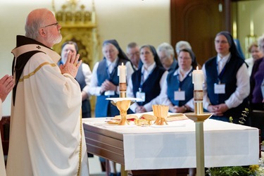 Mass with new superiors of Women Religious May 23, 2012. Pilot photo by Gregory L. Tracy