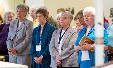 Mass with new superiors of Women Religious May 23, 2012. Pilot photo by Gregory L. Tracy