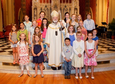 Cardinal Seán P. O’Malley celebrates the Mass of Thanksgiving for all involved in child protection and safe environment efforts in the Archdiocese of Boston June 10, 2012 at Our Lady Help of Christians Church in Newton.  The Mass marked the 10th anniversary of the USCCB Charter for the Protection of Children and Young People and was an opportunity to thank all who have helped the Archdiocese in the implementation of the Charter as volunteers and as staff.  (Pilot photo/ Gregory L. Tracy)