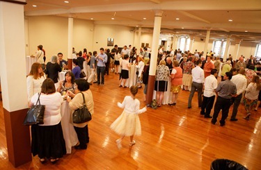 Cardinal Seán P. O’Malley celebrates the Mass of Thanksgiving for all involved in child protection and safe environment efforts in the Archdiocese of Boston June 10, 2012 at Our Lady Help of Christians Church in Newton.  The Mass marked the 10th anniversary of the USCCB Charter for the Protection of Children and Young People and was an opportunity to thank all who have helped the Archdiocese in the implementation of the Charter as volunteers and as staff.  (Pilot photo/ Gregory L. Tracy)