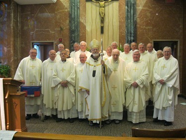 Jubiliarian Mass June 21, 2012. Courtesy photo
