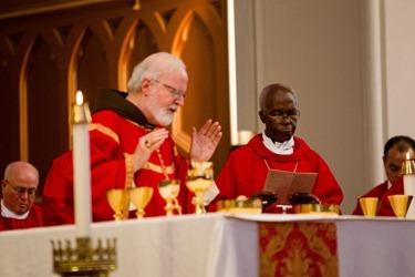 Members of the new ecclesial movement and realities celebrate the Pentecost Vigil with Cardinal Sean P. O’Malley at the Cathedral of Holy Cross May 26, 2012. Pilot photo/ Gregory L. Tracy