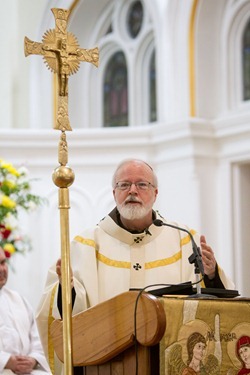 Cardinal Sean P. O'Malley institues lectors and acolytes of Redemptoris Mater Seminary June 9, 2012 at Our Lady of the Assumption Church in East Boston. Photo by Gregory L. Tracy