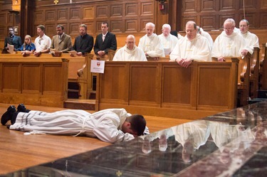 Ordination of Deacon Thomas Macdonald, Chapel of St. John's Seminary in Brighton, June 30, 2012. Photo by Christopher S. Pineo, The Pilot