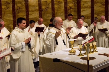 Ordination of Deacon Thomas Macdonald, Chapel of St. John's Seminary in Brighton, June 30, 2012. Photo by Christopher S. Pineo, The Pilot