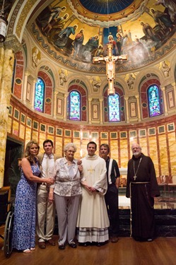 Ordination of Deacon Thomas Macdonald, Chapel of St. John's Seminary in Brighton, June 30, 2012. Photo by Christopher S. Pineo, The Pilot