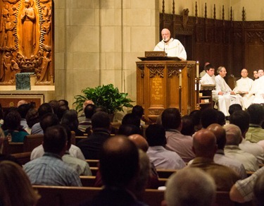 International Colloquium on Jesuit Secondary Education, July 31, 2012. Held on the campus of Boston College fom The July 29 to Aug. 2, it is the first such gathering of secondary education leaders from across the globe in the 450-year history of the Jesuits.
Pilot photo/ Christopher S. Pineo 