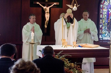 Mass for board members of Catholic Charities Sept. 13, 2012. Pilot phot/ Christopher S. Pineo