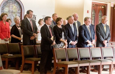 Mass for board members of Catholic Charities Sept. 13, 2012. Pilot phot/ Christopher S. Pineo