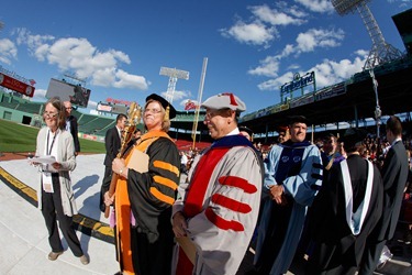 Mass at Fenway Park to mark the 150th anniversary of Boston College and Boston College High School Sept. 15, 2012. Pilot photo/ Gregory L. Tracy