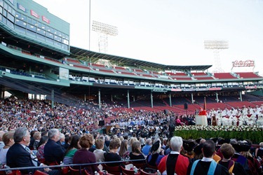 Mass at Fenway Park to mark the 150th anniversary of Boston College and Boston College High School Sept. 15, 2012. Pilot photo/ Gregory L. Tracy