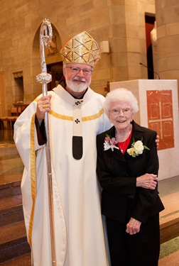 75th jubilarian Sister Rita Cummings, SC.