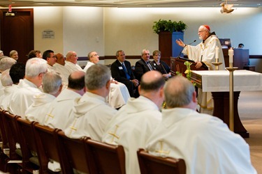 Appeal Coordinator appreciation Mass, Oct. 11, 2012.
Phot by Gregory L. Tracy, The Pilot