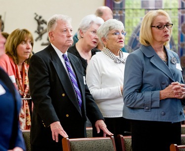 Appeal Coordinator appreciation Mass, Oct. 11, 2012.
Phot by Gregory L. Tracy, The Pilot