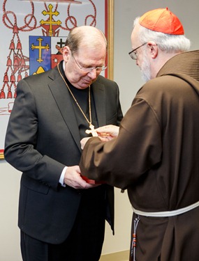 Press conference and Mass Nov. 9, 2012 marking the Pope’s announcement that vicar general Msgr. Robert P. Deeley has been named an auxiliary bishop of Boston.
Pilot photo/ Gregory L. Tracy
