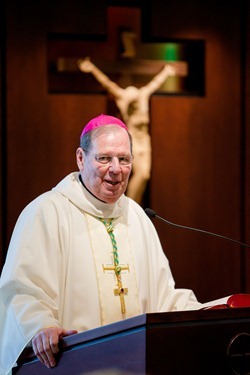 Press conference and Mass Nov. 9, 2012 marking the Pope’s announcement that vicar general Msgr. Robert P. Deeley has been named an auxiliary bishop of Boston.
Pilot photo/ Gregory L. Tracy
