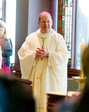 Press conference and Mass Nov. 9, 2012 marking the Pope’s announcement that vicar general Msgr. Robert P. Deeley has been named an auxiliary bishop of Boston.
Pilot photo/ Gregory L. Tracy
