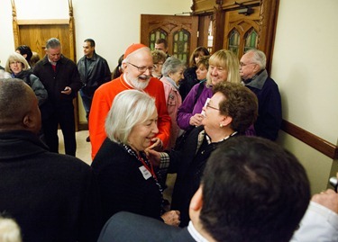 Presentation of the annual Cheverus Award, Nov. 18, 2012. Pilot photo/ Gregory L. Tracy