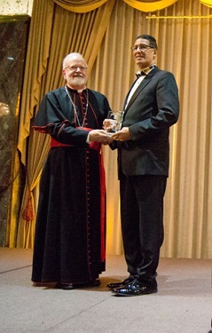 Office for Black Catholics annual Bishop Healy Award Dinner Nov. 3, 2012 at The Lantana in Randolph.  The recipient of the 2012 Bishop Healy Award was Anthony S. Owens and Beth Chambers received the Ruffin Award. 
Pilot photo/ Christopher S. Pineo 
