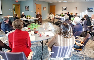 Meeting with New England pro-life directors Nov. 20, 2012. Pilot photo/ Gregory L. Tracy