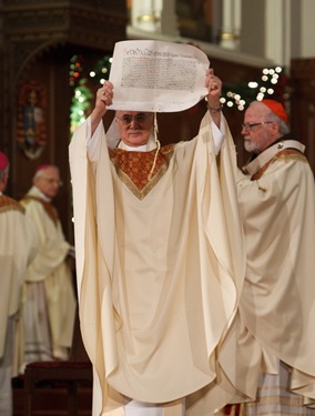 Episcopal ordination of Bishop Robert P. Deeley, Jan. 4, 2013 at the Cathedral of the Holy Cross. Pilot photo/ Gregory L. Tracy