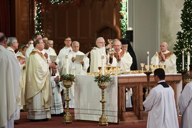 Episcopal ordination of Bishop Robert P. Deeley, Jan. 4, 2013 at the Cathedral of the Holy Cross. Pilot photo/ Gregory L. Tracy