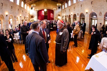 Cardinal Sean P. O’Malley celebrates Mass for pro-life leaders at the Franciscan Monastery in Washington D.C. Jan. 24, 2013. 
Pilot photo/ Gregory L. Tracy