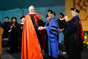 Regis College commencement, May 11, 2013. 
Pilot photo by Christopher S. Pineo