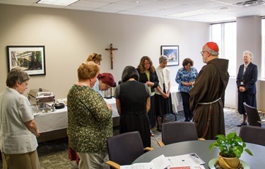 Mass and luncheon with consecrated virgins of the archdiocese, May 30, 2013.
Pilot photo/ Christopher S. Pineo 
