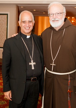 Archdiocese of Boston priest convocation held at the Lantana in Randolph June 6, 2013. The day’s keynote speaker was Archbishop Salvatore Rino Fisichella, president of the Pontifical Council for the Promotion of the New Evangelization.
Pilot photo/ Gregory L. Tracy 
