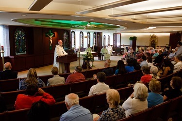 Cardinal O’Malley marks the U.S. bishops’ second annual Fortnight for Freedom with a Mass celebrated June 26, 2013 at the archdiocese’s Pastoral Center in Braintree.
Pilot photo/ Gregory L. Tracy