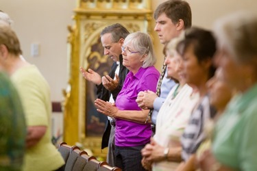 Cardinal O’Malley marks the U.S. bishops’ second annual Fortnight for Freedom with a Mass celebrated June 26, 2013 at the archdiocese’s Pastoral Center in Braintree.
Pilot photo/ Gregory L. Tracy