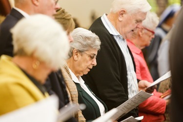 Pastoral Center 5th anniversary, noon Mass Oct. 10, 2013. 
Photo by Gregory L. Tracy, The Pilot