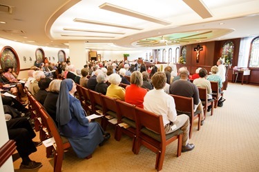 Pastoral Center 5th anniversary, noon Mass Oct. 10, 2013. 
Photo by Gregory L. Tracy, The Pilot