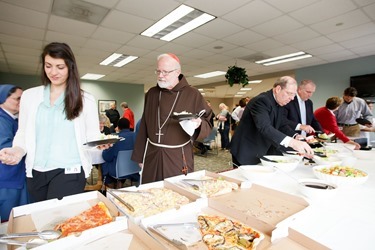 Pastoral Center 5th anniversary, noon Mass Oct. 10, 2013. 
Photo by Gregory L. Tracy, The Pilot