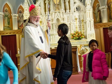 Mass to close the Year of Faith, Nov. 24, 2013 at the Cathedral of the Holy Cross.
Pilot photo/ Christopher S. Pineo