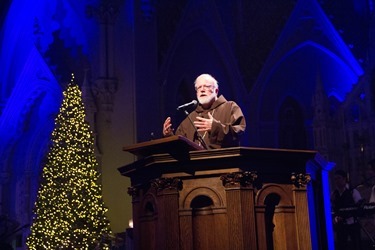 Final stop of the December 2013 God of This City Tour Dec. 7, 2013 at the Cathedral of the Holy Cross.  The evening’s featured speaker was Mother Olga Yaqob.
Pilot photo/ Christopher S. Pineo 
